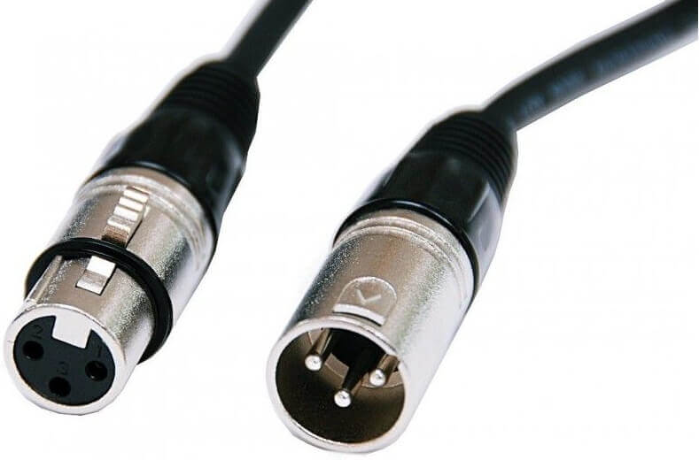Kabel mikrofonowy CABLE4me XLR-XLR 15m - miniatura