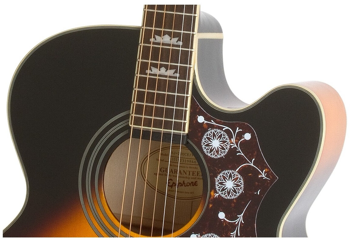 Gitara elektroakustyczna Epiphone J-200EC Studio VS - miniatura
