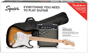 Zestaw gitarowy Squier by Fender Sonic Stratocaster Pack 2TS